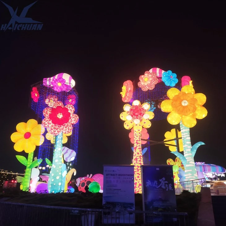 Flower Silk Lantern